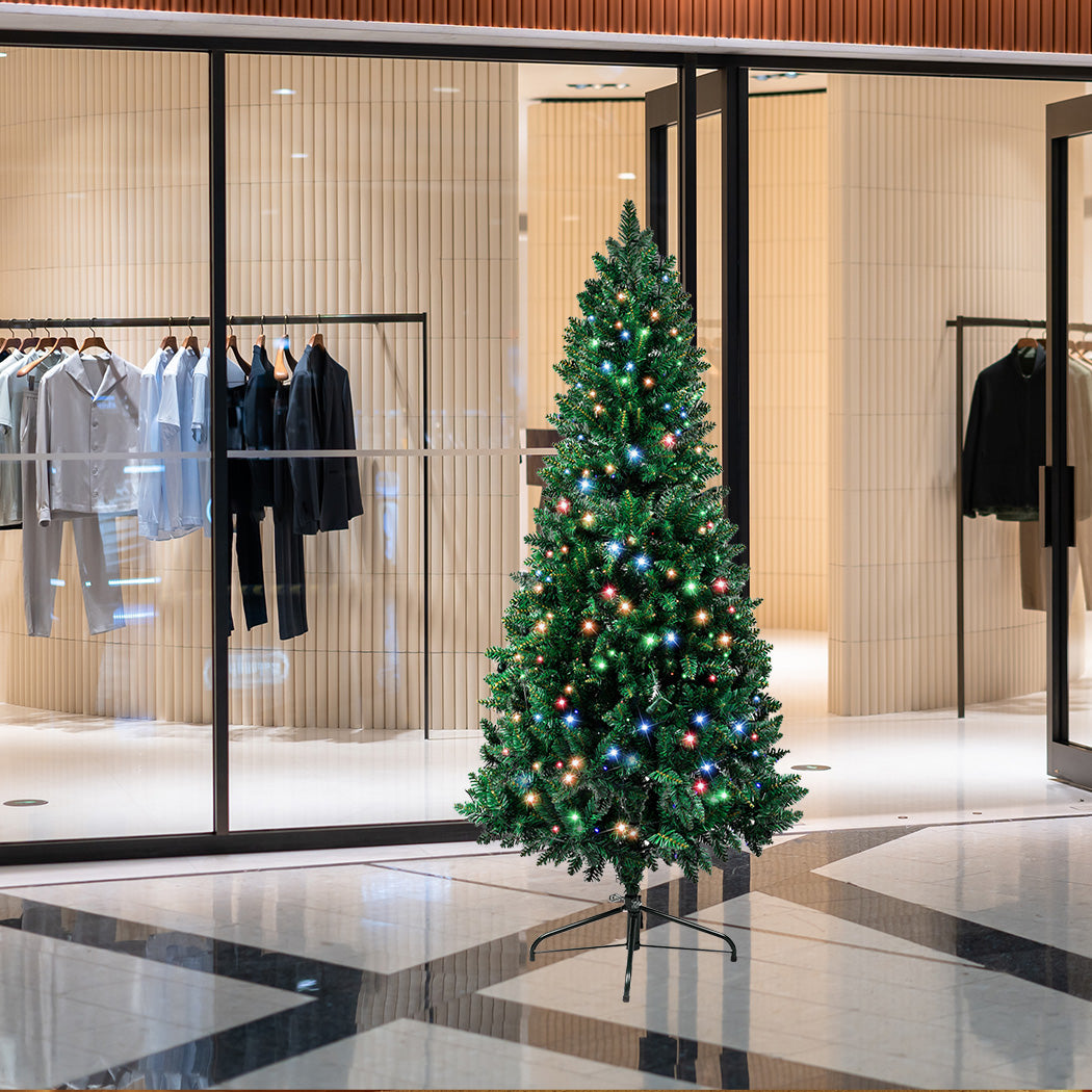 SANTACO Prelit Slim Pencil Christmas Tree 1.5M-1942353634050314246