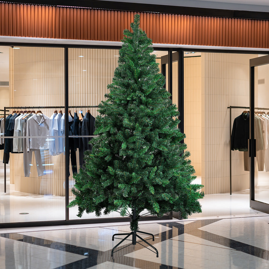 SANTACO 1.8M Christmas Tree with Stand-1942353636030025734