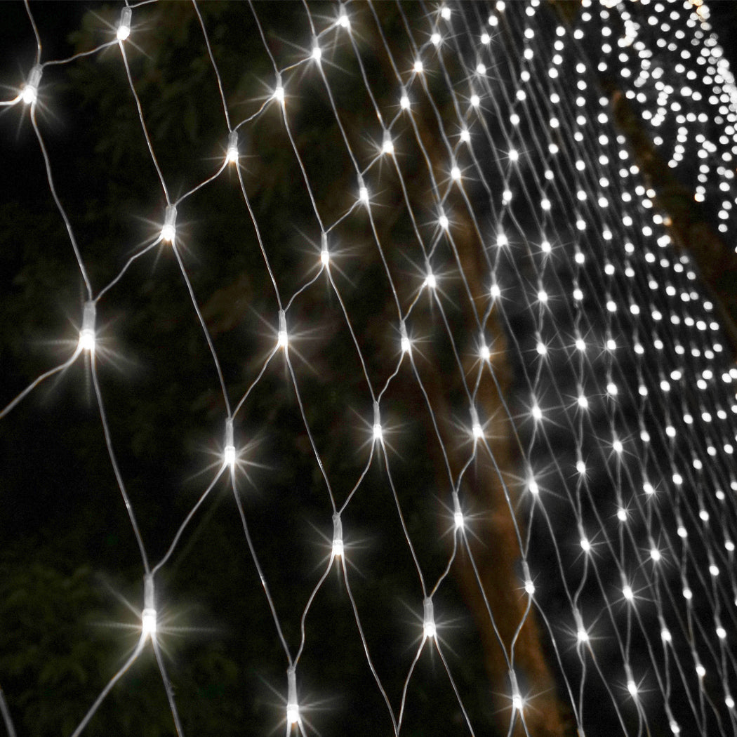 EMITTO 300LED Christmas Net Lights Mesh-1942353050689736710