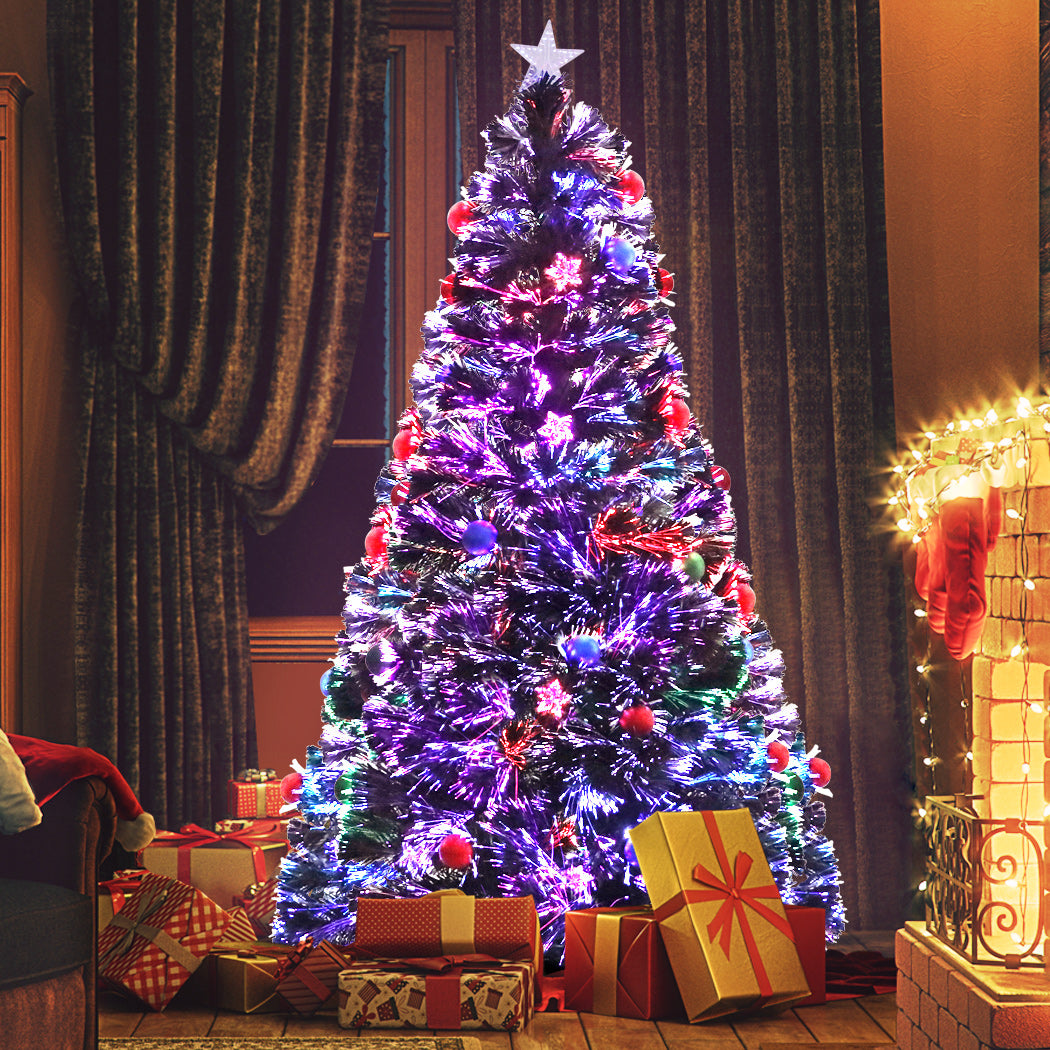 SANTACO Christmas Tree Fibre Optic with 1.5 Meter-1942353778514726918