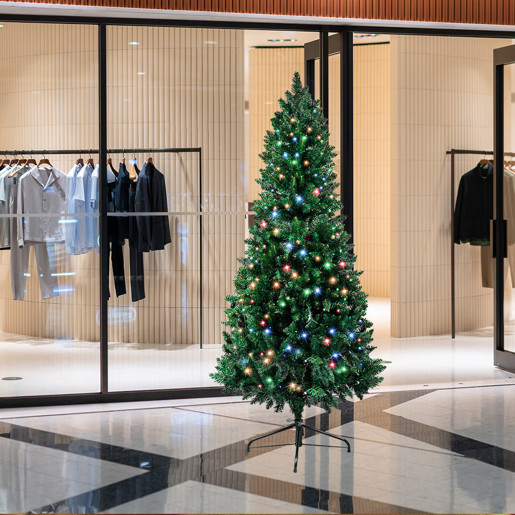 SANTACO Prelit Slim Pencil Christmas Tree 1.8M-1942353634234863622