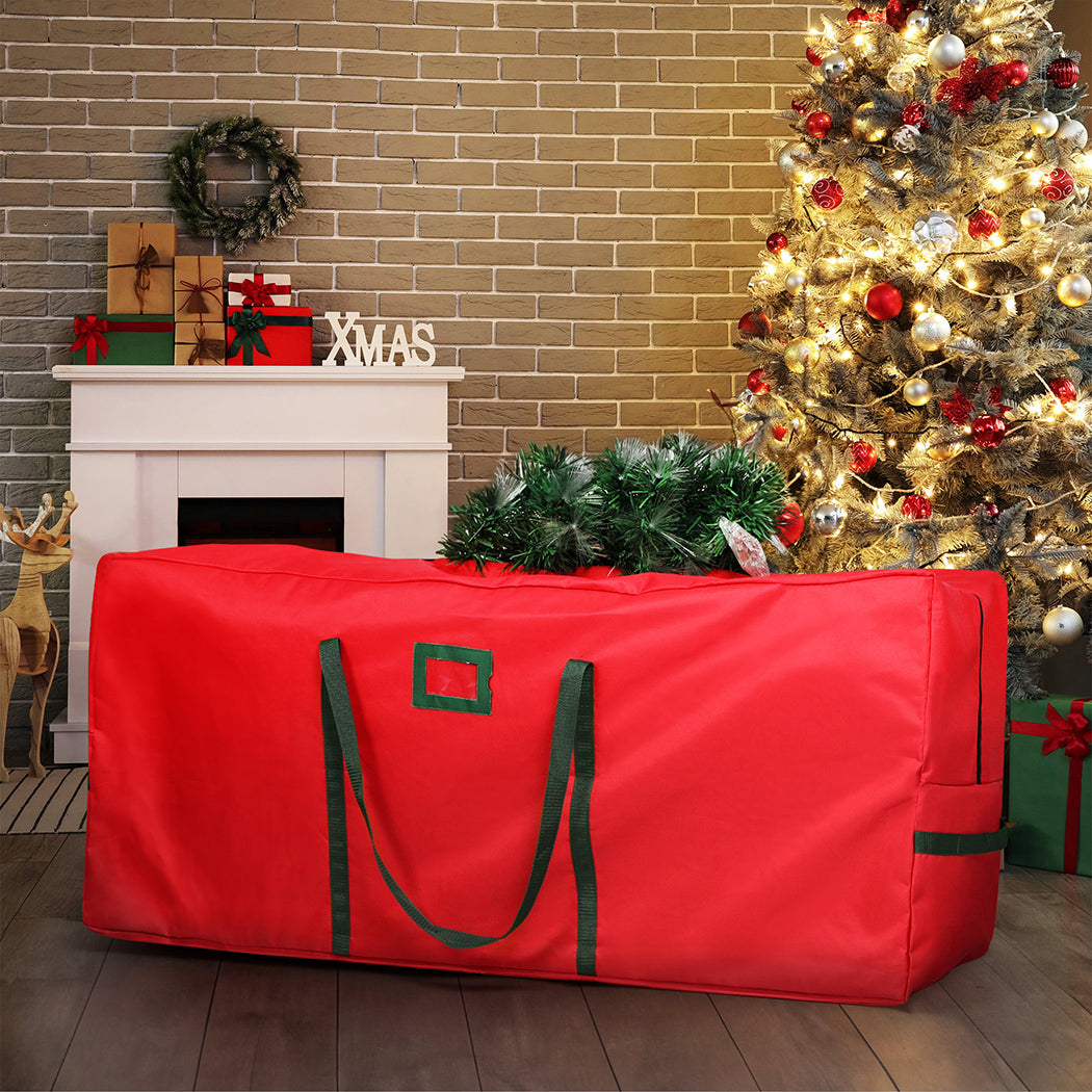 Christmas Tree Storage Bag Large Red-1942353676790272006