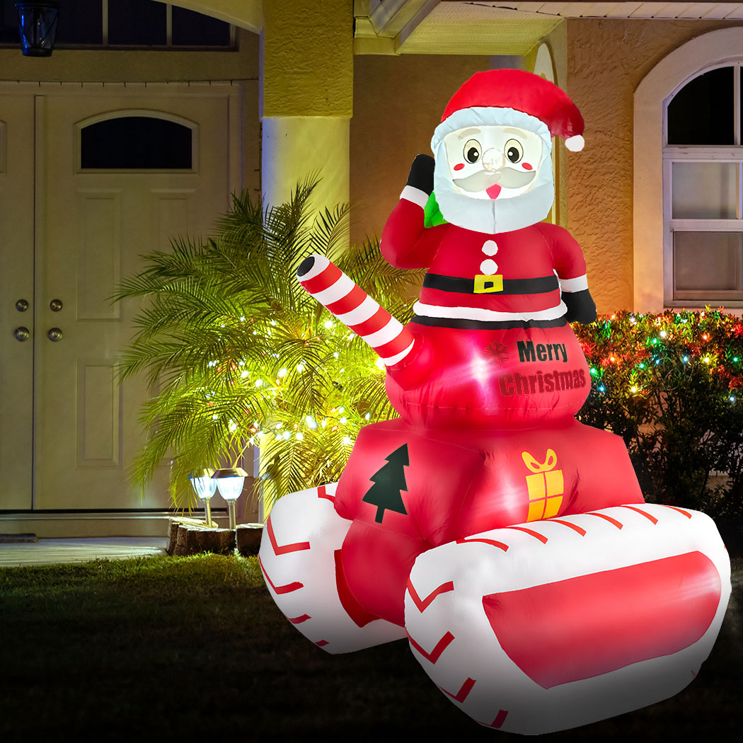 Santaco Christmas Inflatable Santa Claus-1942353248262426630