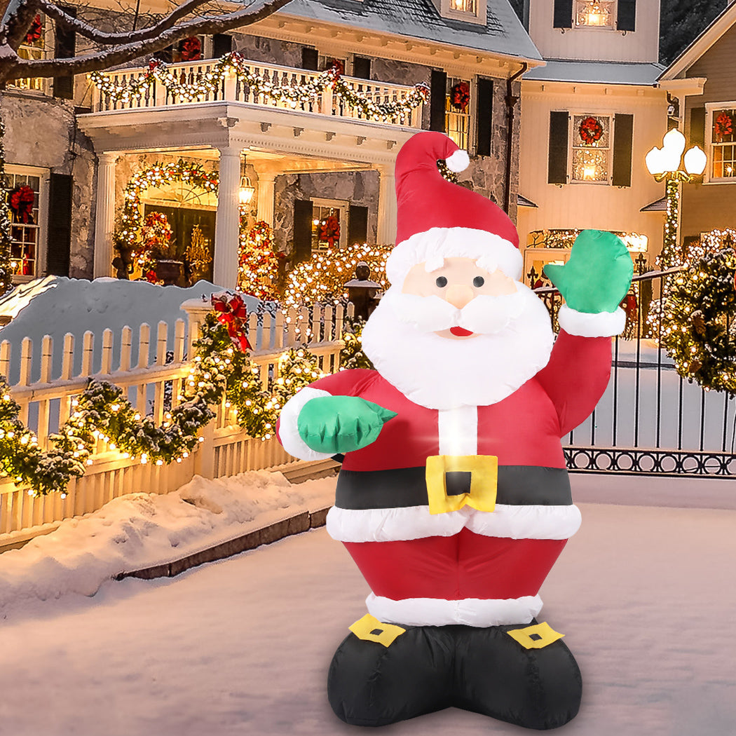 Santaco Inflatable Christmas Decor Waving-1942353246261743623