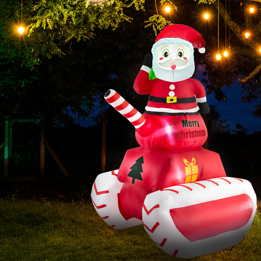 Santaco Christmas Inflatable Santa Claus-1942353248262426631
