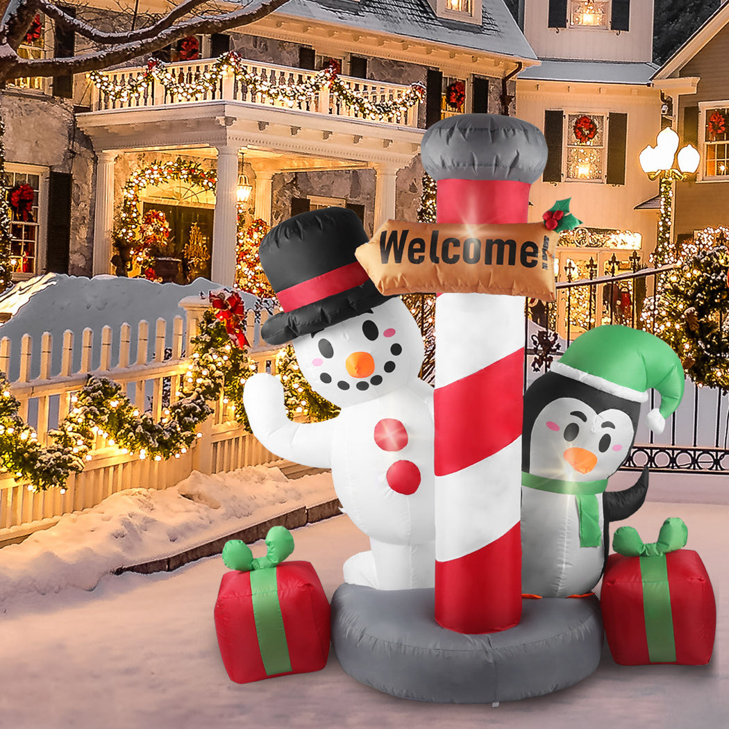 Santaco Inflatable Christmas Decor Pole-1942353245338996743