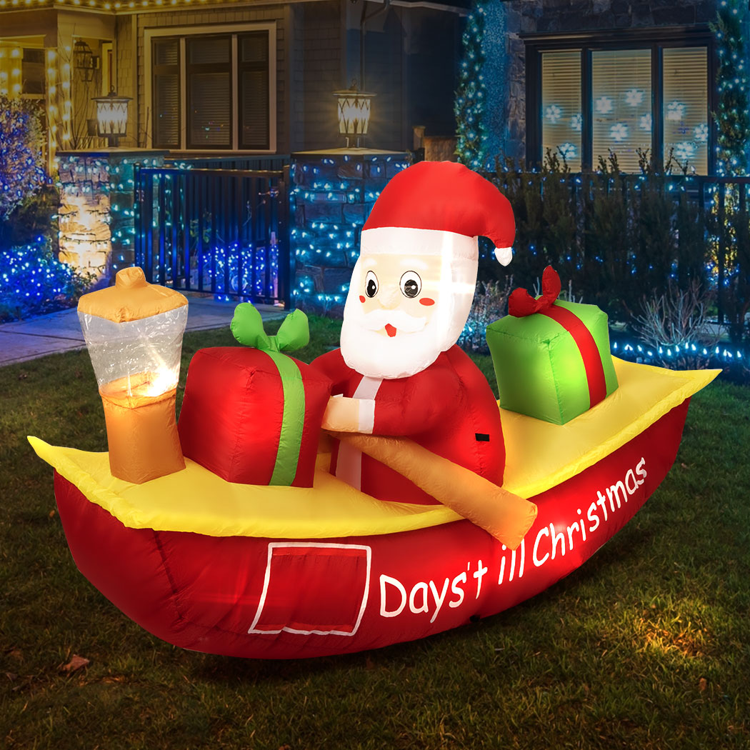 Santaco Christmas Inflatable Santa Clau-1942353249151619079