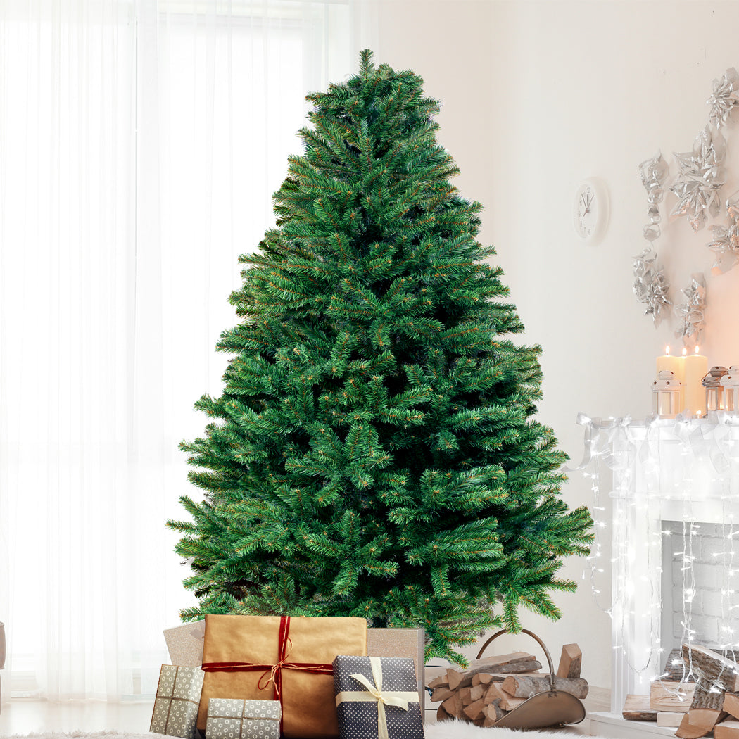 SANTACO Christmas Tree 1.8M 6Ft Xmas 1.8 Meter-1942353777294184454