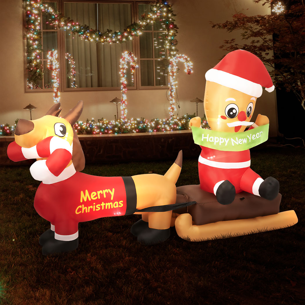 Santaco Christmas Inflatable 2.1M Xmas-1942353248438587399