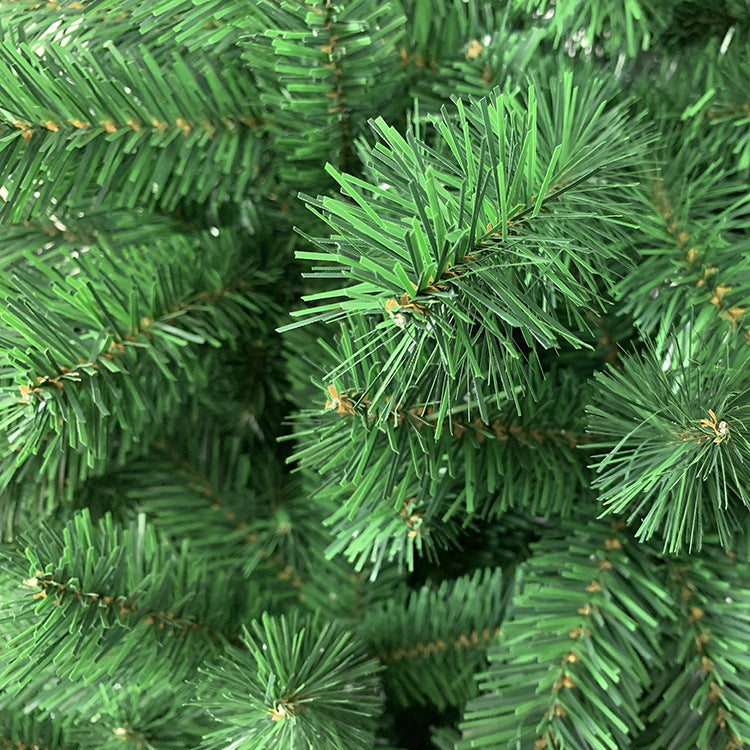 3-piece Lush Artificial Christmas Tree - Premium Green PVC Holiday Pine with Stand( 60 -50T)