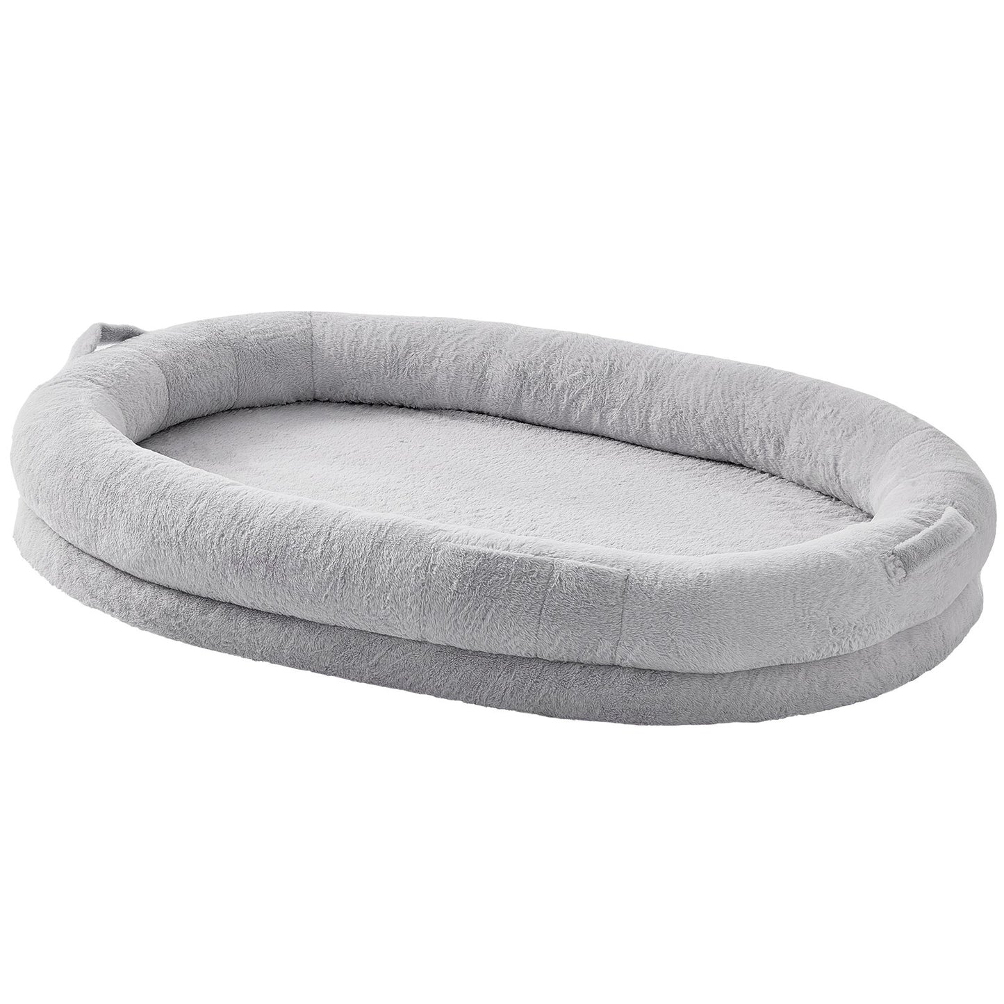 VEVOR Human Dog Bed 1825x1220x254 mm Human Size Dog Bed Washable Faux Rabbit Fur