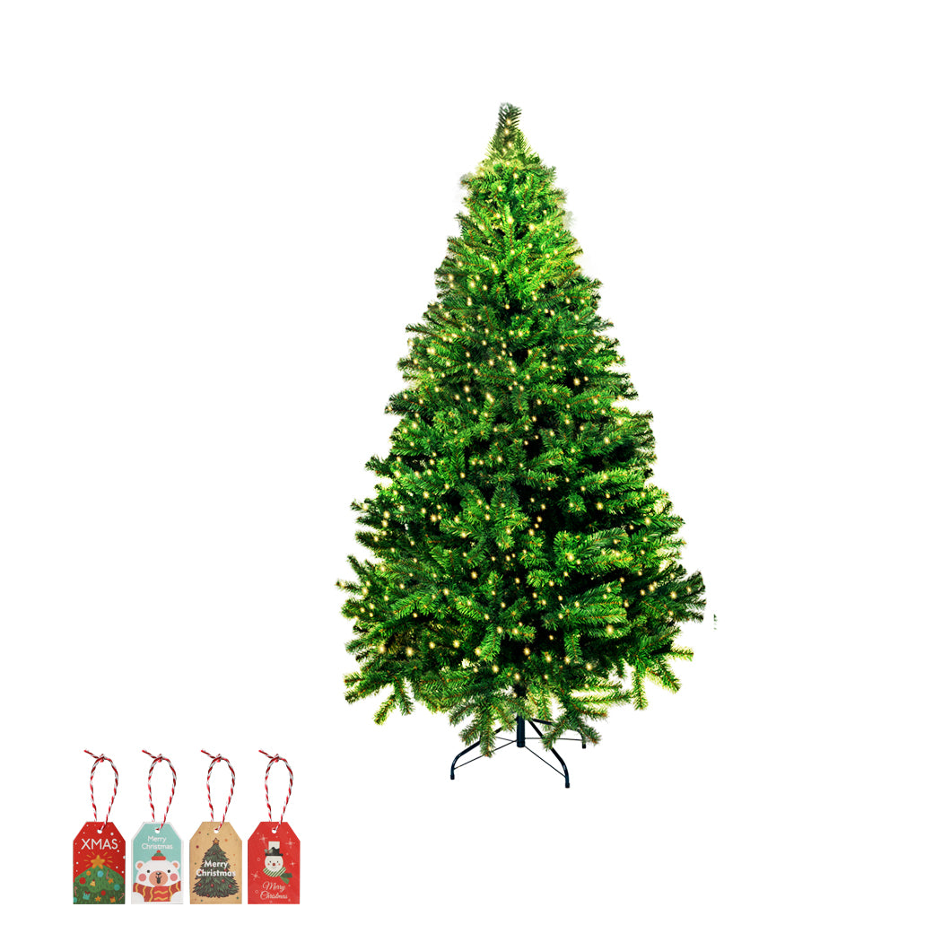 SANTACO Christmas Tree 1.8M 6Ft 350LED 1.8 Meter-1942353777994633216