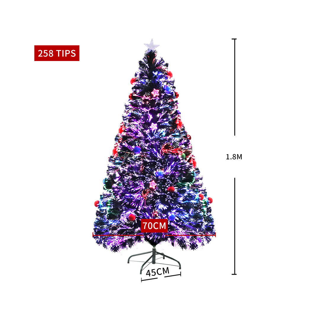 SANTACO Christmas Tree 1.8M 6Ft Xmas 1.8 Meter-1942353778699276290