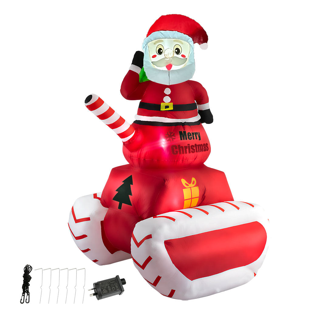 Santaco Christmas Inflatable Santa Claus-1942353248262426624