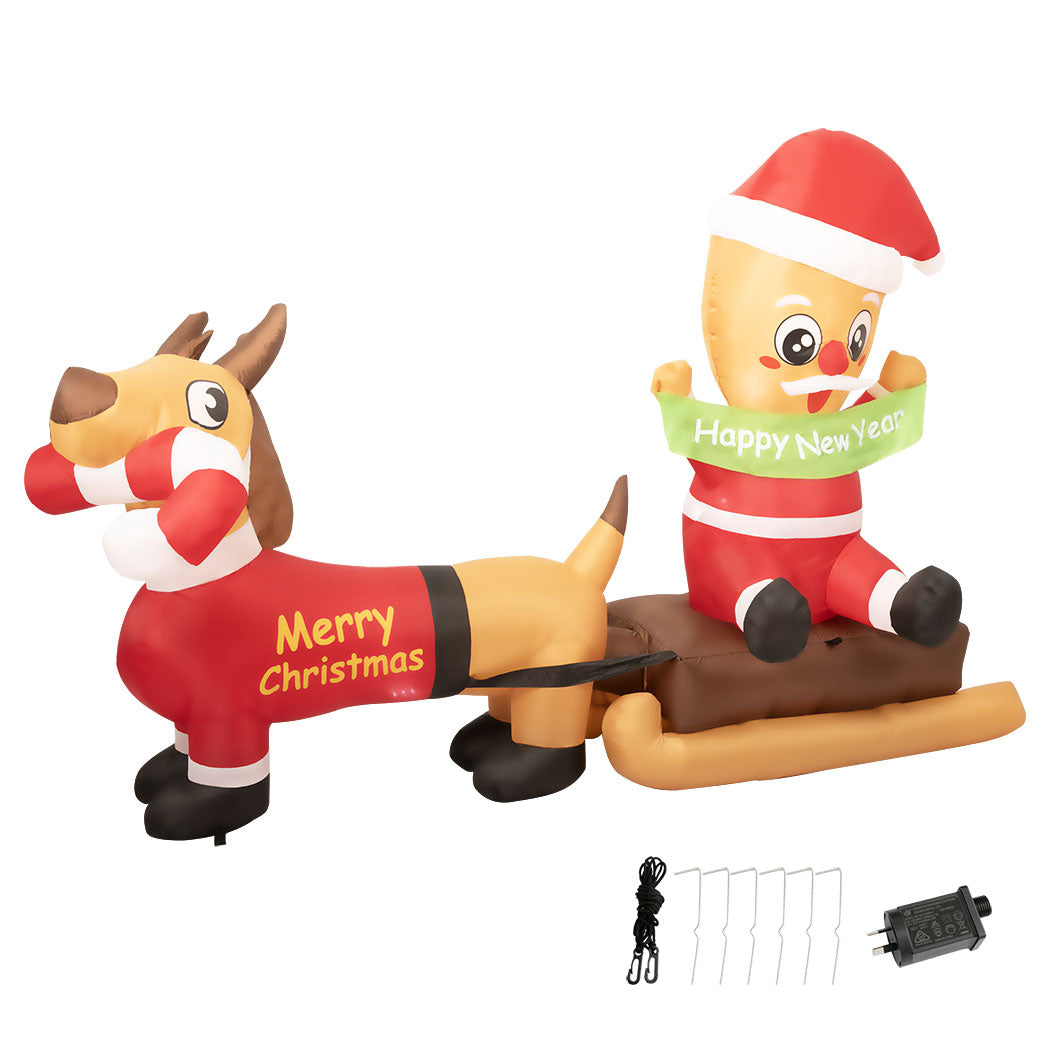 Santaco Christmas Inflatable 2.1M Xmas-1942353248438587392