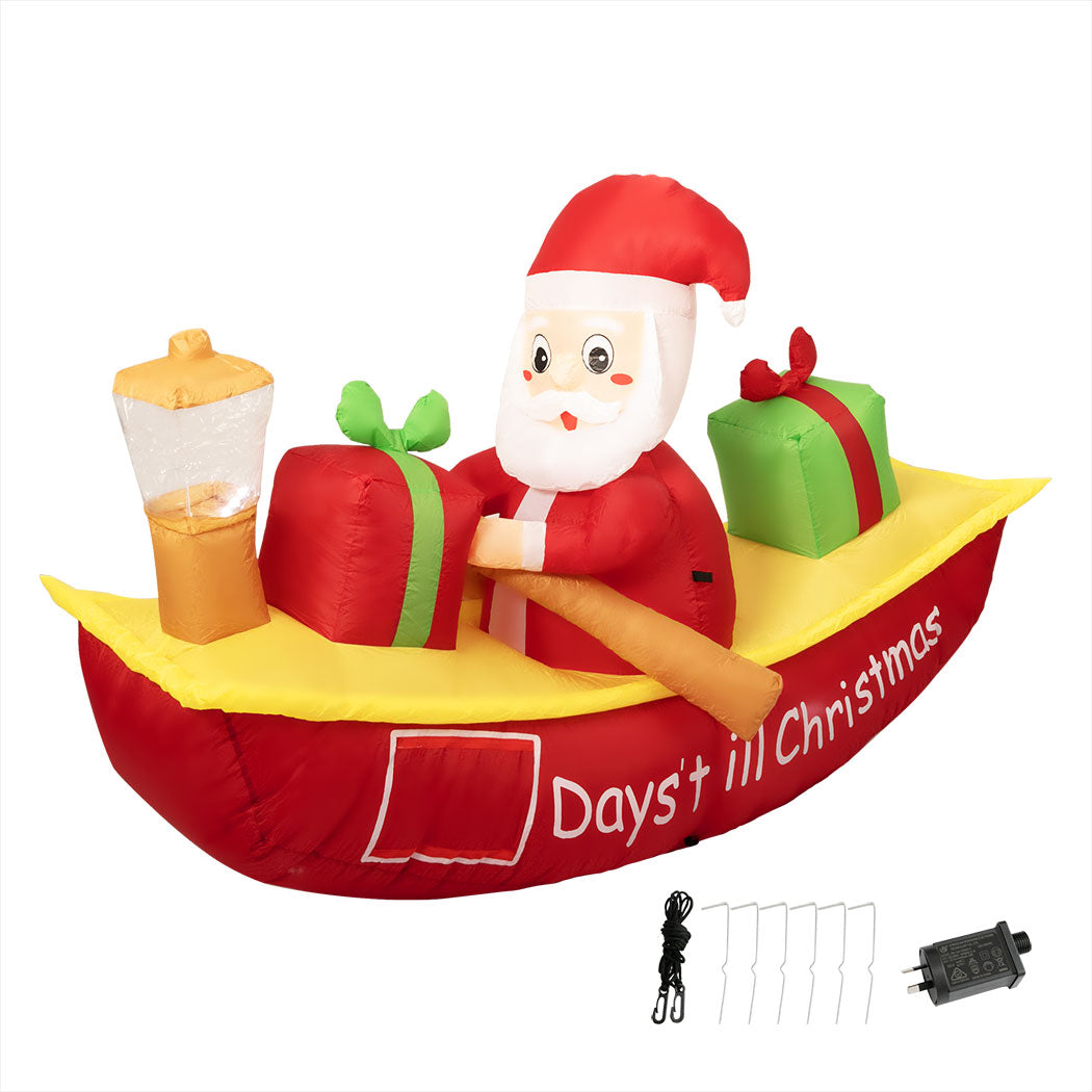 Santaco Christmas Inflatable Santa Clau-1942353249151619072