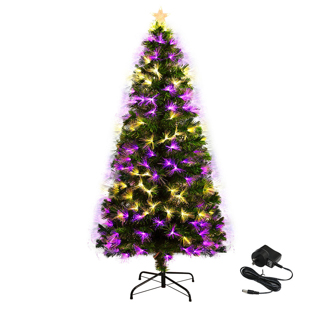 SANTACO Christmas Tree Fibre Optic 1.5M-1942353634767540225