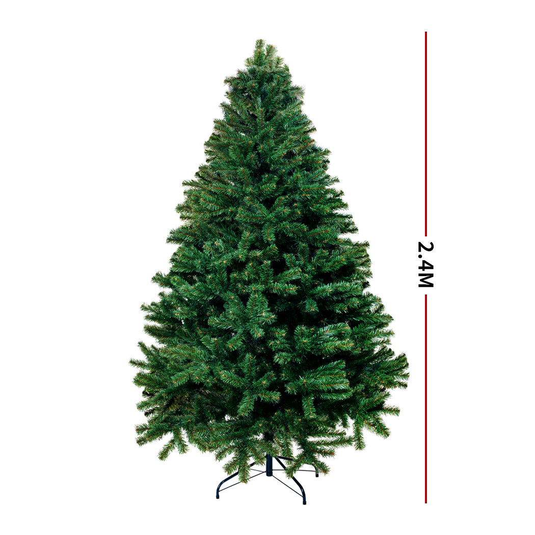 SANTACO Christmas Tree 2.4M 8Ft Xmas 2.4 Meter-1942353777642311682