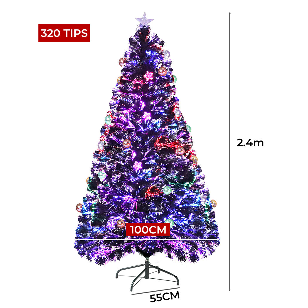 SANTACO Christmas Tree 2.4M 8Ft Xmas 2.4 Meter-1942353779051597826