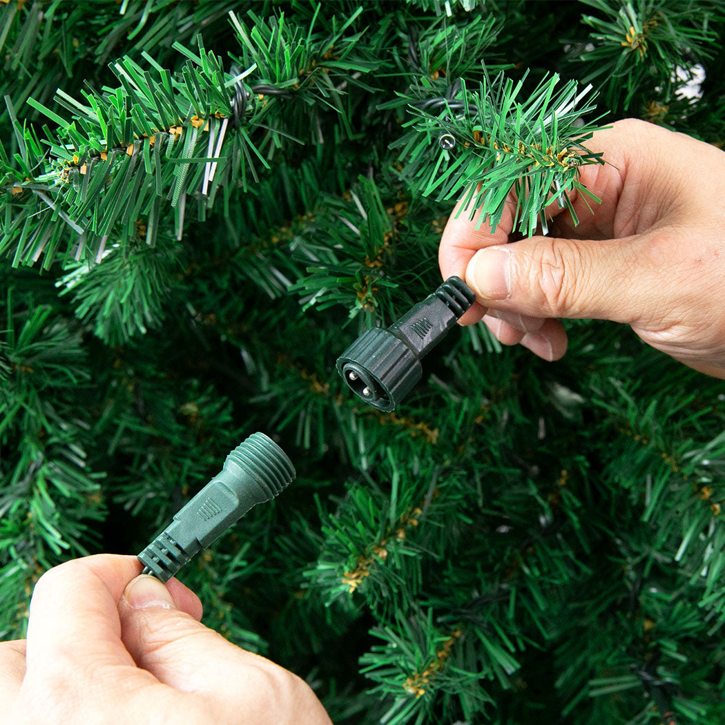 SANTACO Pre Lit Artificial Christmas 1.5M-1942353781941473283