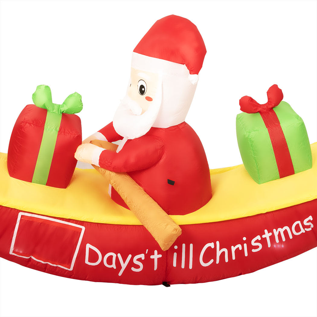 Santaco Christmas Inflatable Santa Clau-1942353249151619075