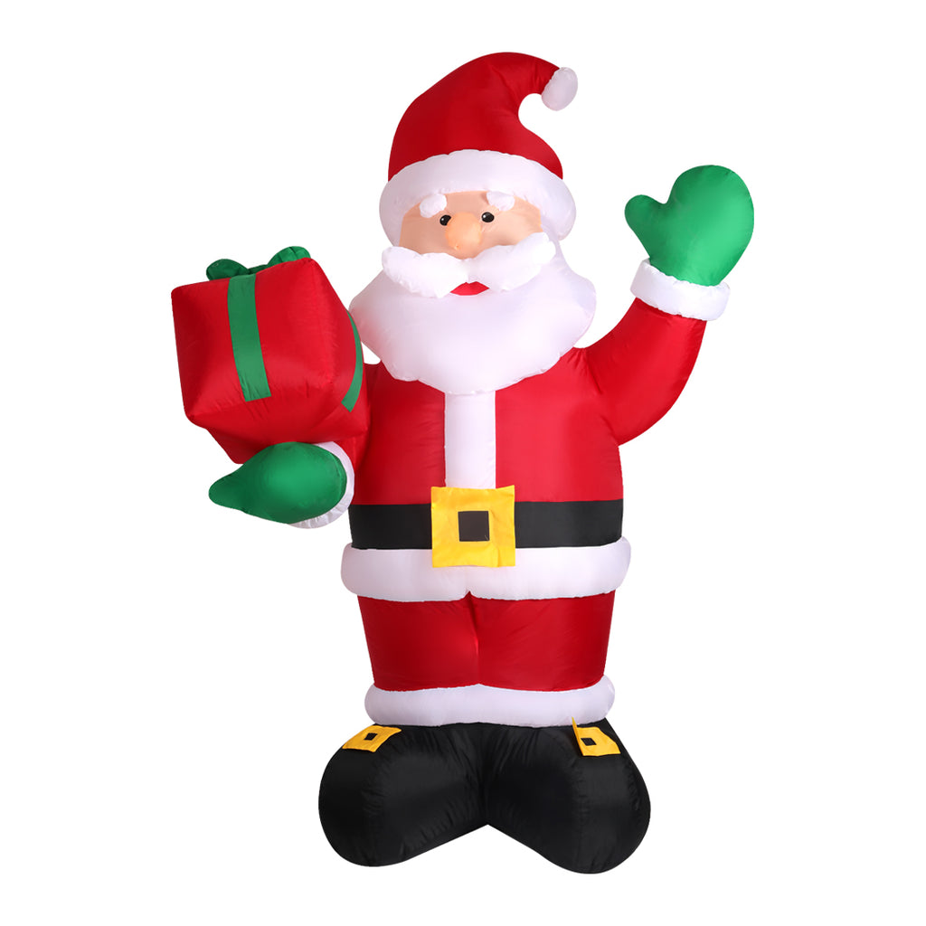 Inflatable Christmas Santa Snowman with LED Light Xmas Decoration Outdoor Type 6 - Christmas Outlet Online