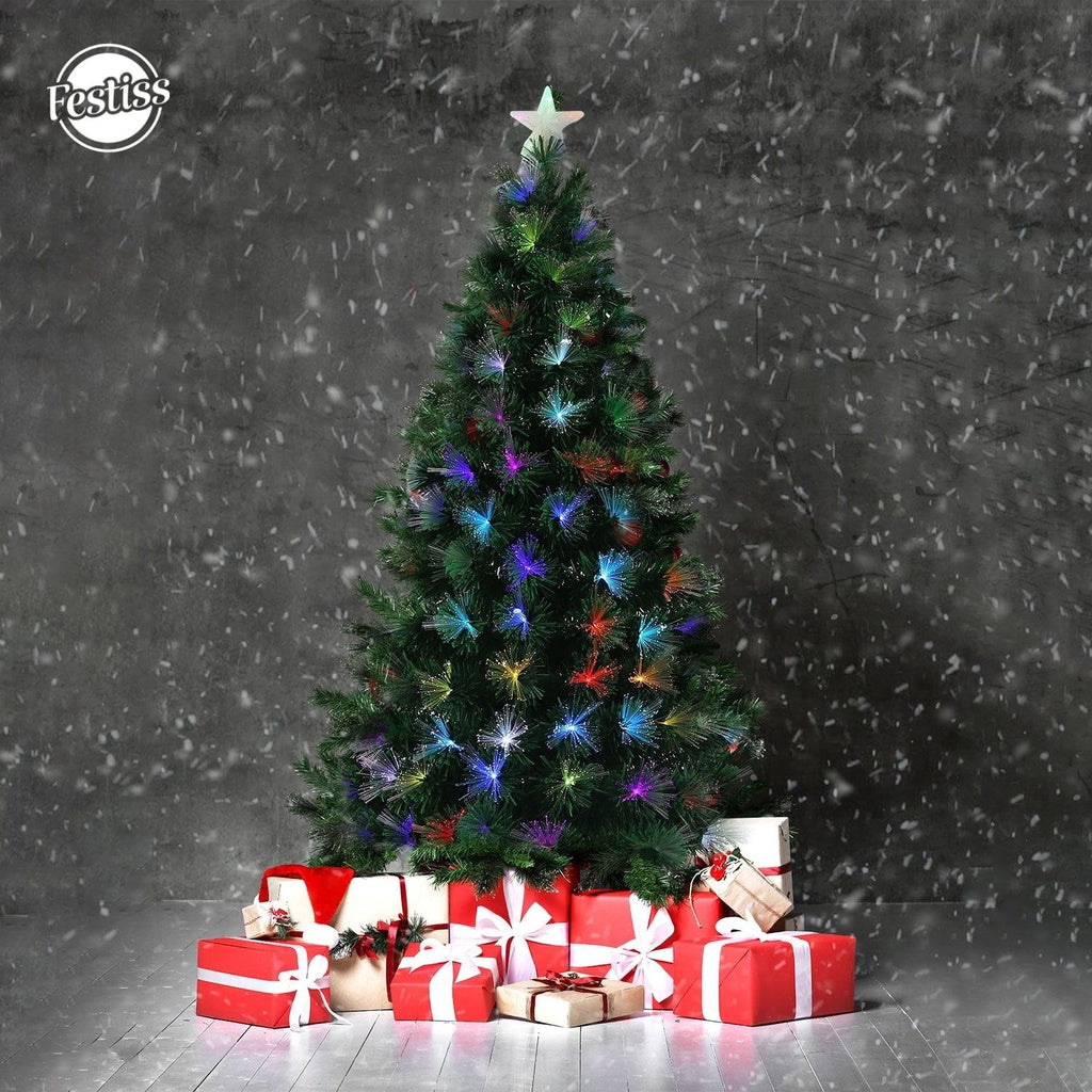 Festiss 2.1m Fiber Optic Artificial Christmas Trees FS-TREE-03 - Christmas Outlet Online