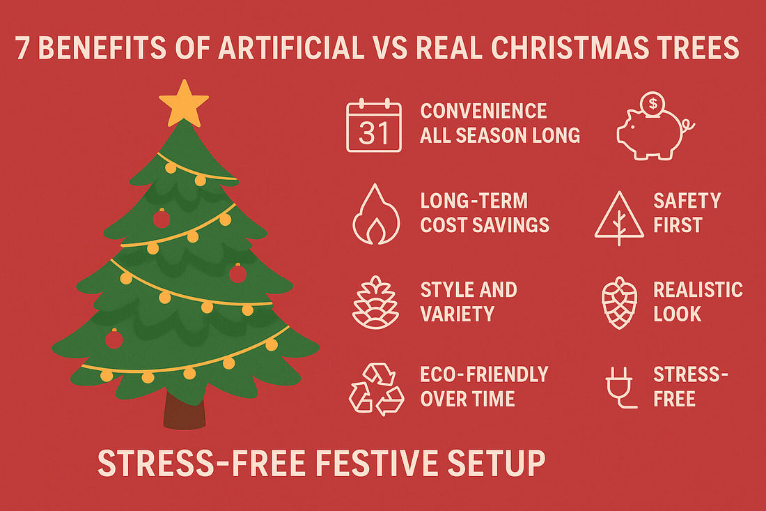 7 Benefits of Artificial vs Real Christmas Trees