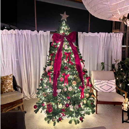 Dasher Christmas Tree 2.1M Xmas Tree Decorations 3000 LEDs 8 Light Mode by Jingle Jollys