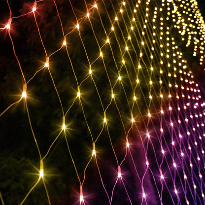 EMITTO 300LED Christmas Net Lights Mesh-1942353050899451910
