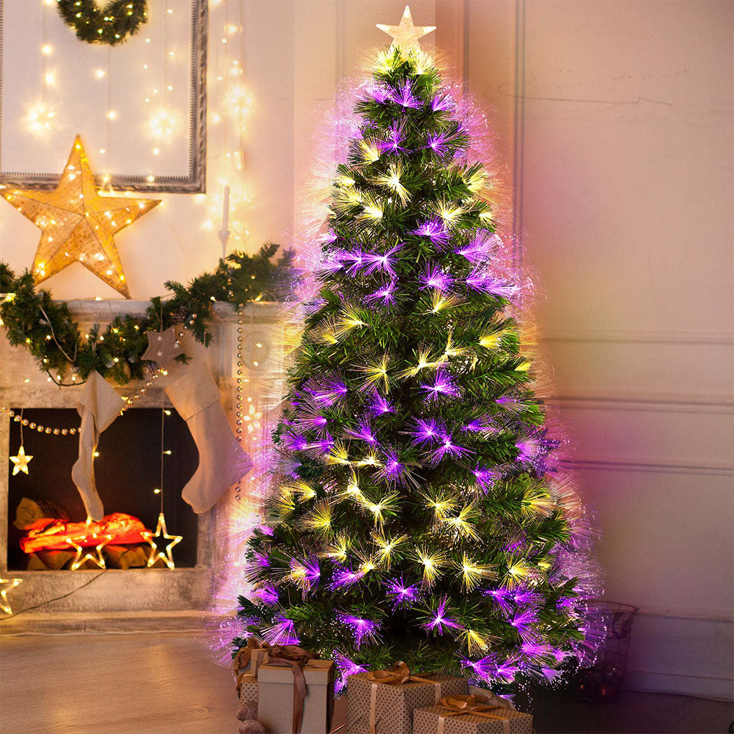 SANTACO Christmas Tree Fibre Optic 1.8M-1942353634956283910