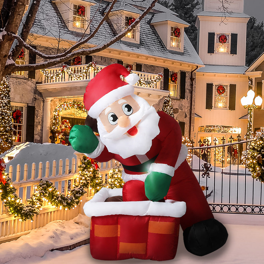 Santaco Inflatable Christmas Decor Santa-1942353243749355527