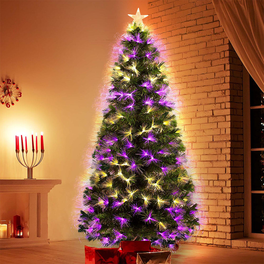 SANTACO Christmas Tree Fibre Optic 2.1M-1942353635124056071