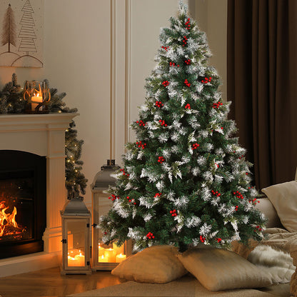SANTACO Christmas Tree Snow Flocked1.8M-1942353635467988999