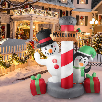Santaco Inflatable Christmas Decor Pole-1942353245338996743