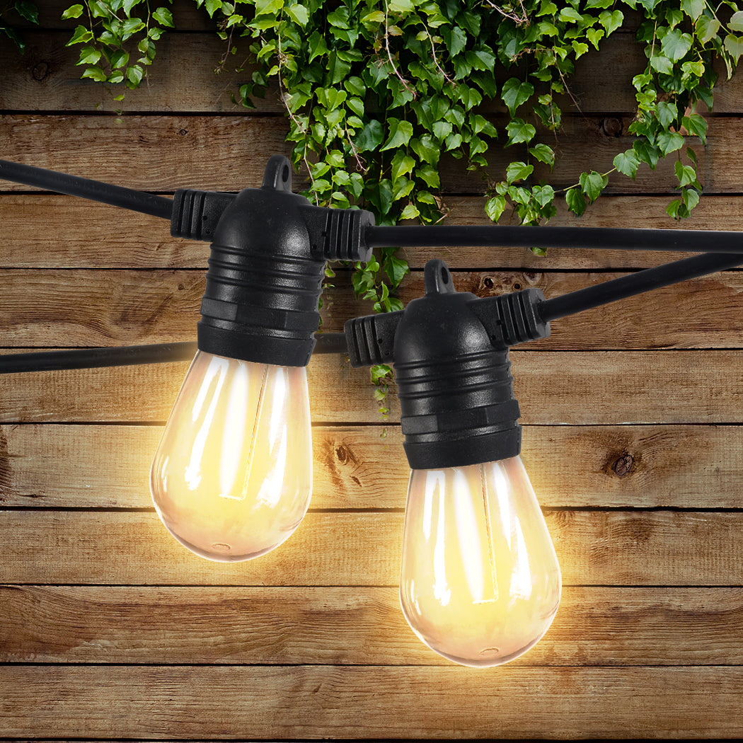 EMITTO 40M Festoon String Lights Christmas 40M 40 Meter-1942352957865594887