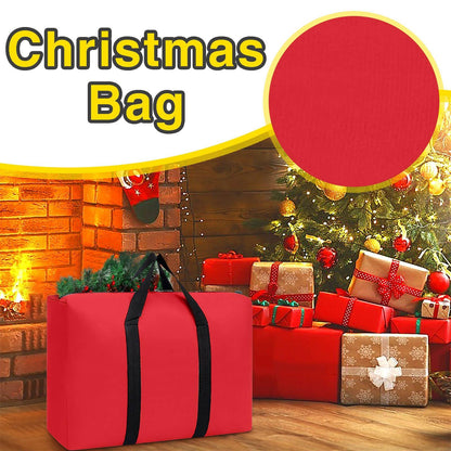 Christmas Tree Storage Bag, Artificial Trees Items Bag Oxford cloth Christmas Tree Storage Box For Xmas Tree (Red)
