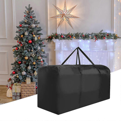 Large Christmas Tree Storage Bag, Heavy Duty Waterproof Oxford Cloth, Christmas Decoration Storage with Handle_qcx 122*39*55CM