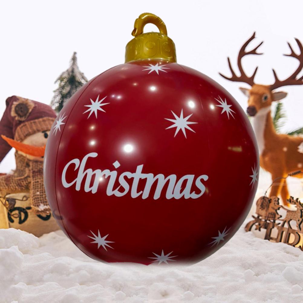 Christmas Inflatable Ball Blow Up Yard Decoration for Halloween Party Indoor Outdoor Yard Garden