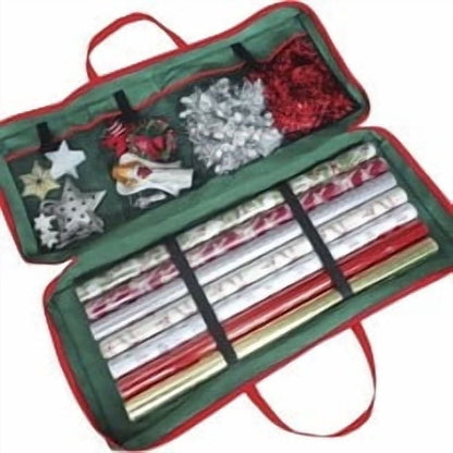 Christmas Tree Storage Bag, Fits 7.5 Ft Artificial Trees, Plastic Waterproof Christmas Tree Bag For Storage Box For Xmas, With Strong Durable Handles and Label Card Slot - Green