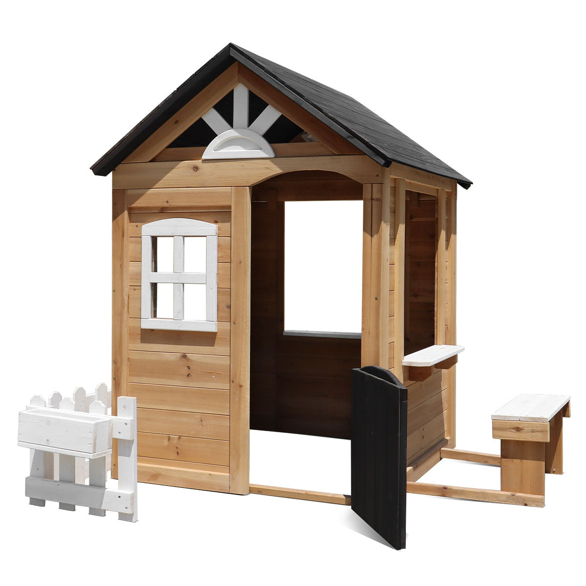 Lifespan Kids Bilby Cubby House in Natural Timber