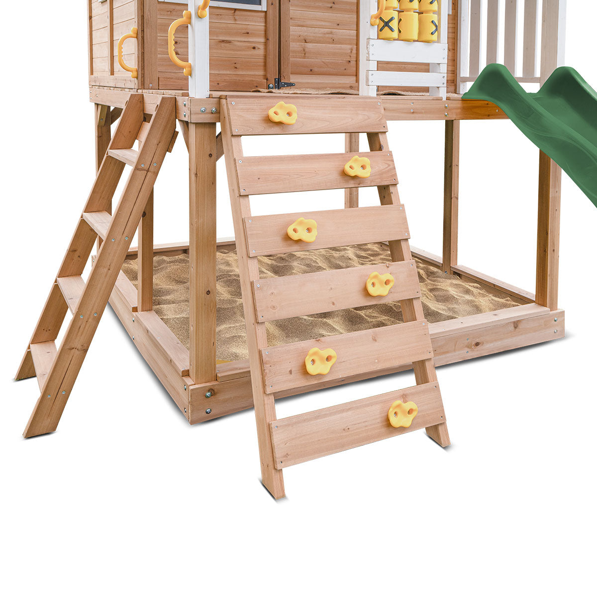 Lifespan Kids Warrigal Cubby House with 2.2m Slide (Green)