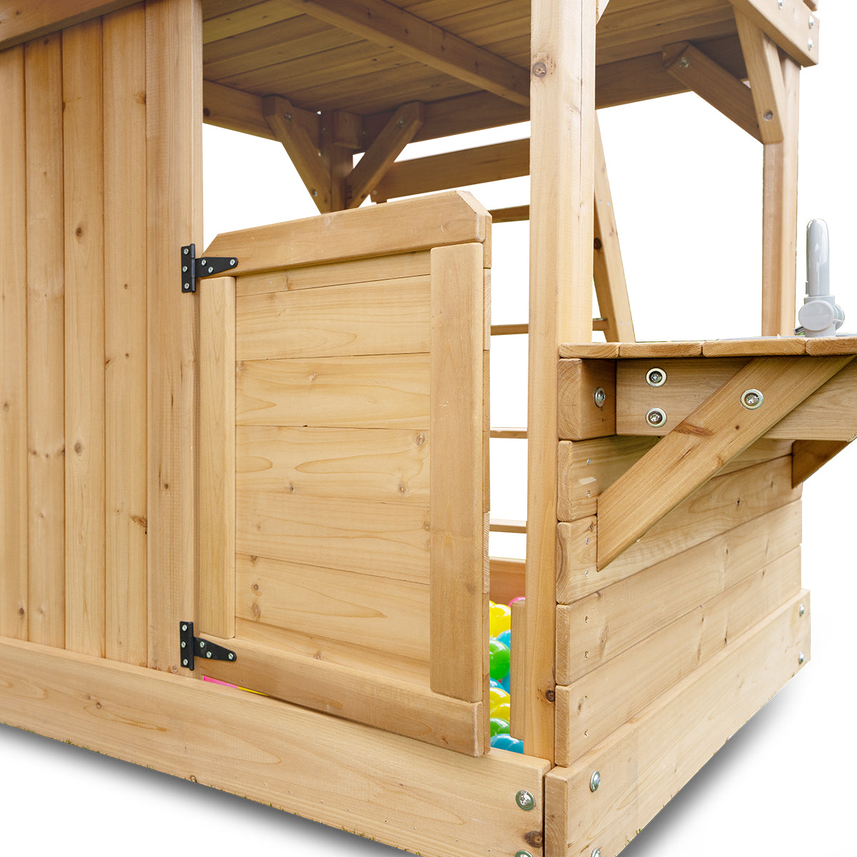 Lifespan Kids Montrose Swing Set & Play Centre with 2.2m Slide (Yellow)