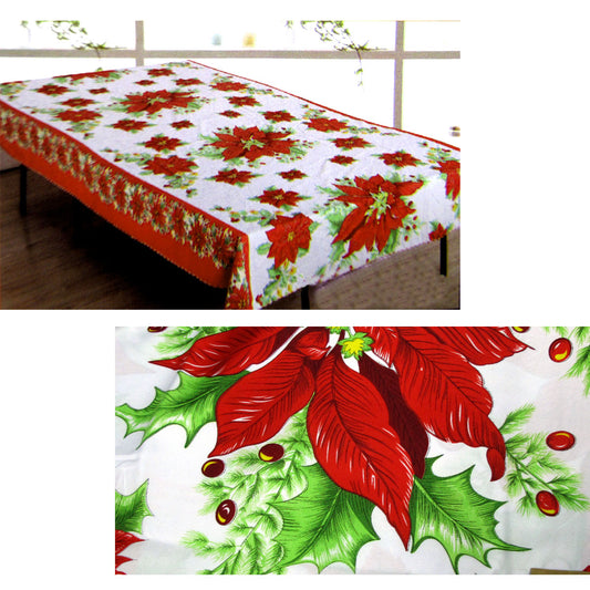 Christmas Rectangular Table Cloth NL18075 150x260cm