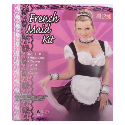 FRENCH MAID KIT Costume Accessory Waitress Halloween Ladies Party Adult