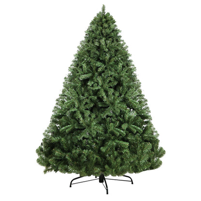 Easy Assembly Christmas Tree 2.4M Xmas Tree Decorations Green 1500 Tips by Jingle Jollys