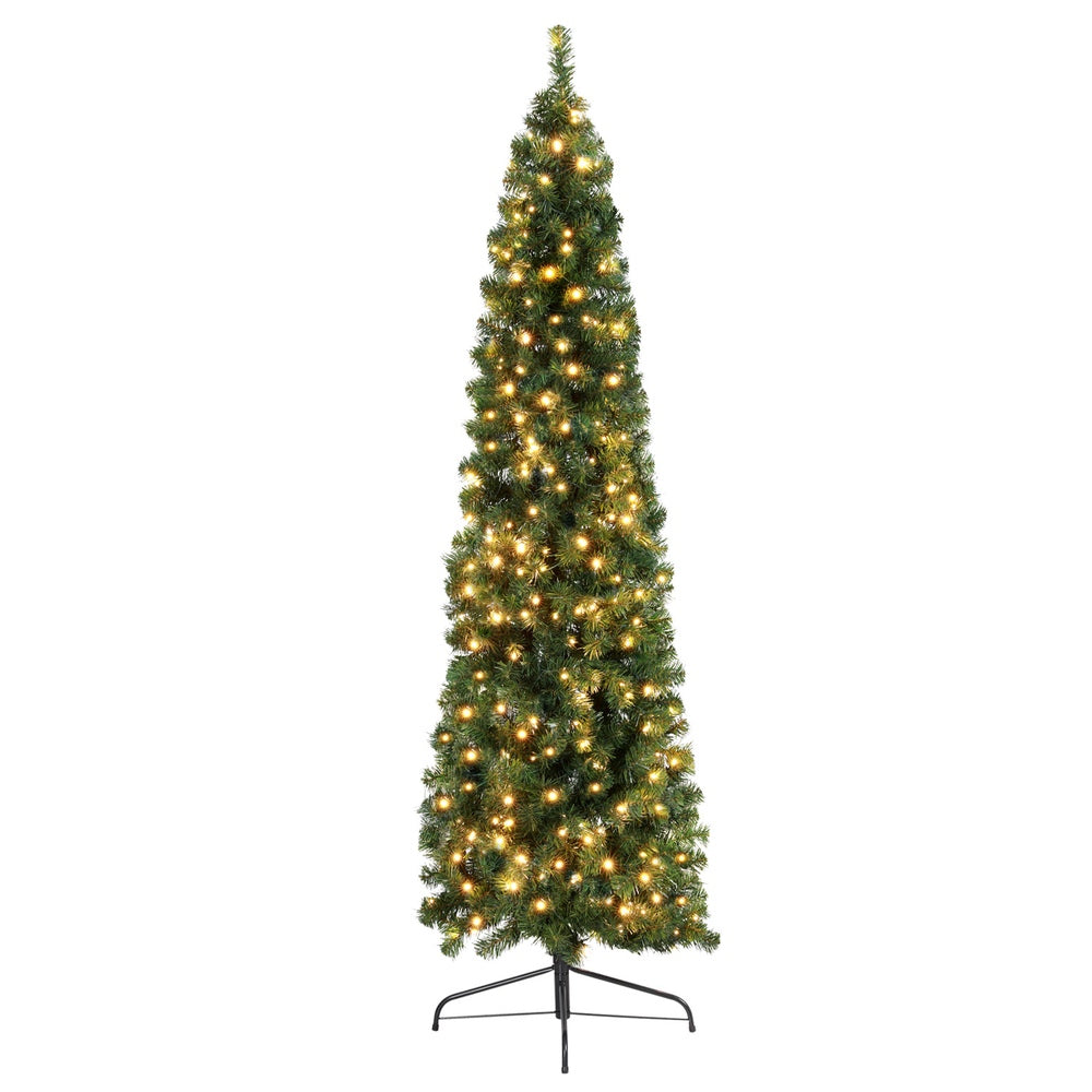 Glorious Christmas Tree 2.1M Corner Xmas Tree Party Decorations 430 Tips by Jingle Jollys