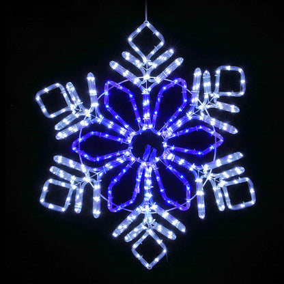 0.82M Christmas Lights 304 LED Snow Motif Light Decorations Jingle Jollys