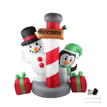 Santaco Inflatable Christmas Decor Pole-1942353245338996736