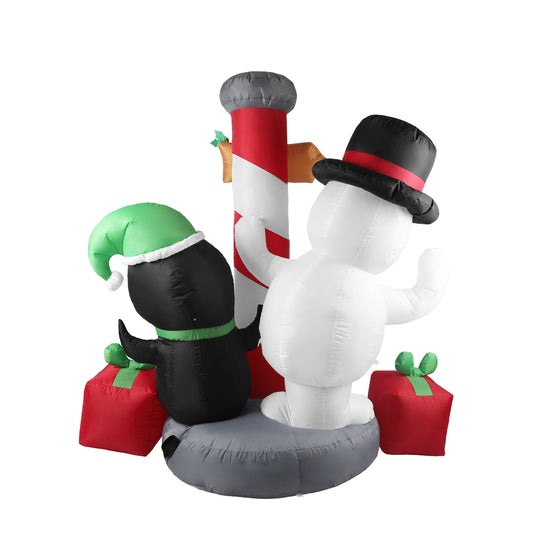 Santaco Inflatable Christmas Decor Pole-1942353245338996737